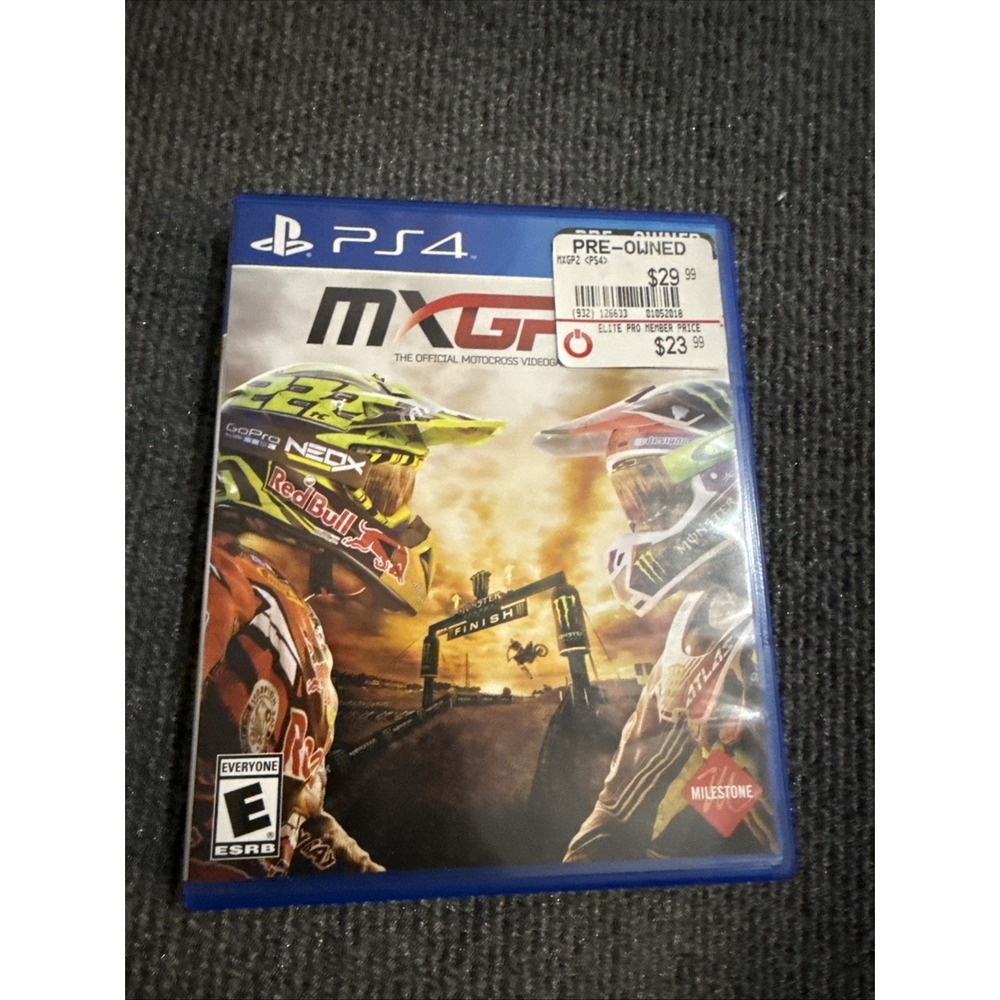 MXGP 2 (Sony PlayStation 4, 2016) CIB Complete Day One Moto Gp Game